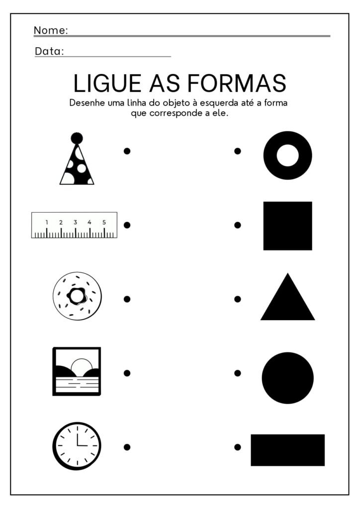 Atividades tracejar para imprimir 