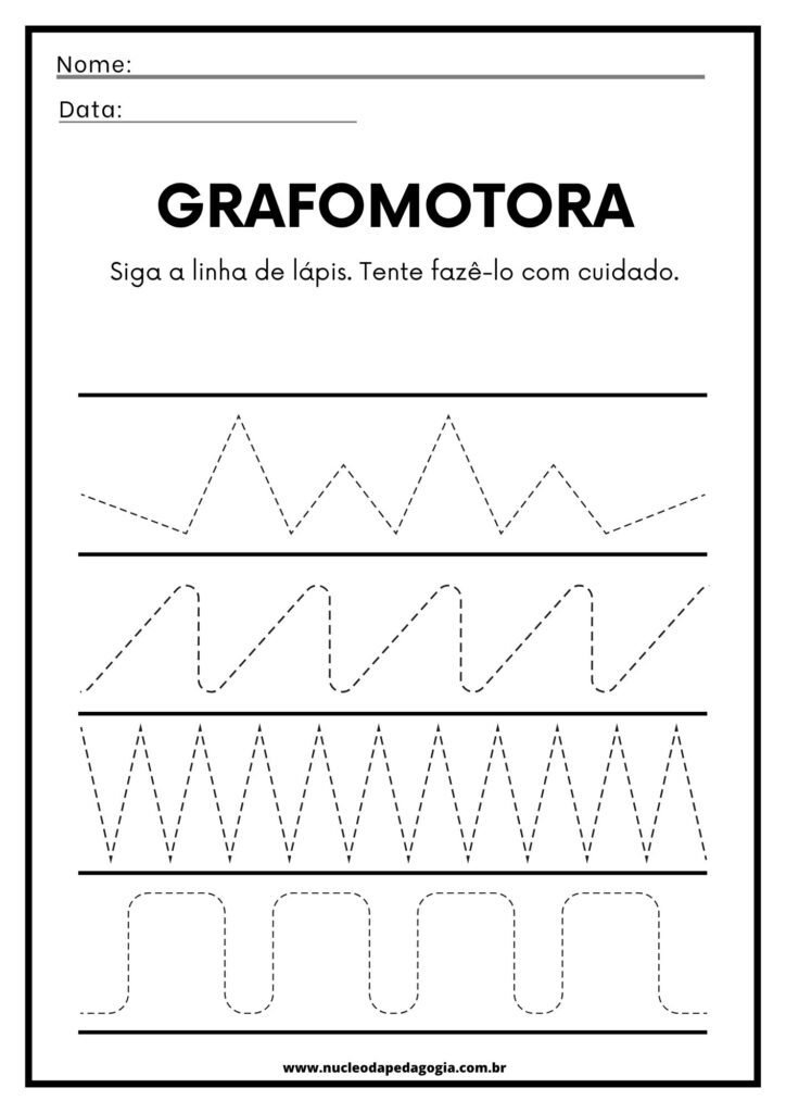 Atividades Grafomotoras