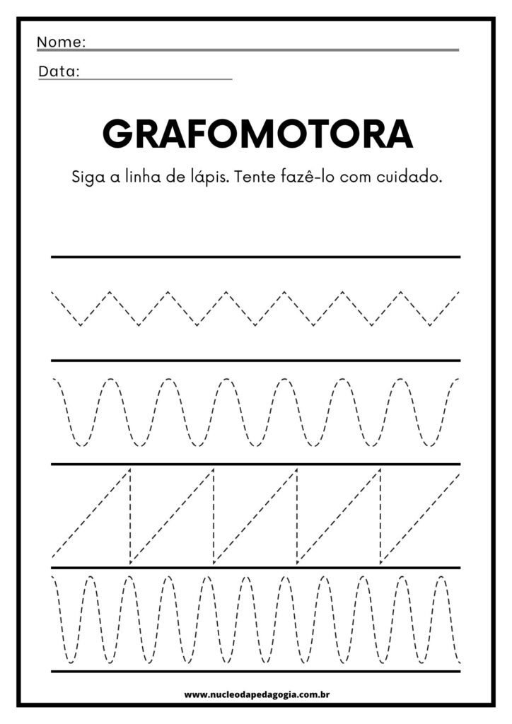 Atividades Grafomotoras
