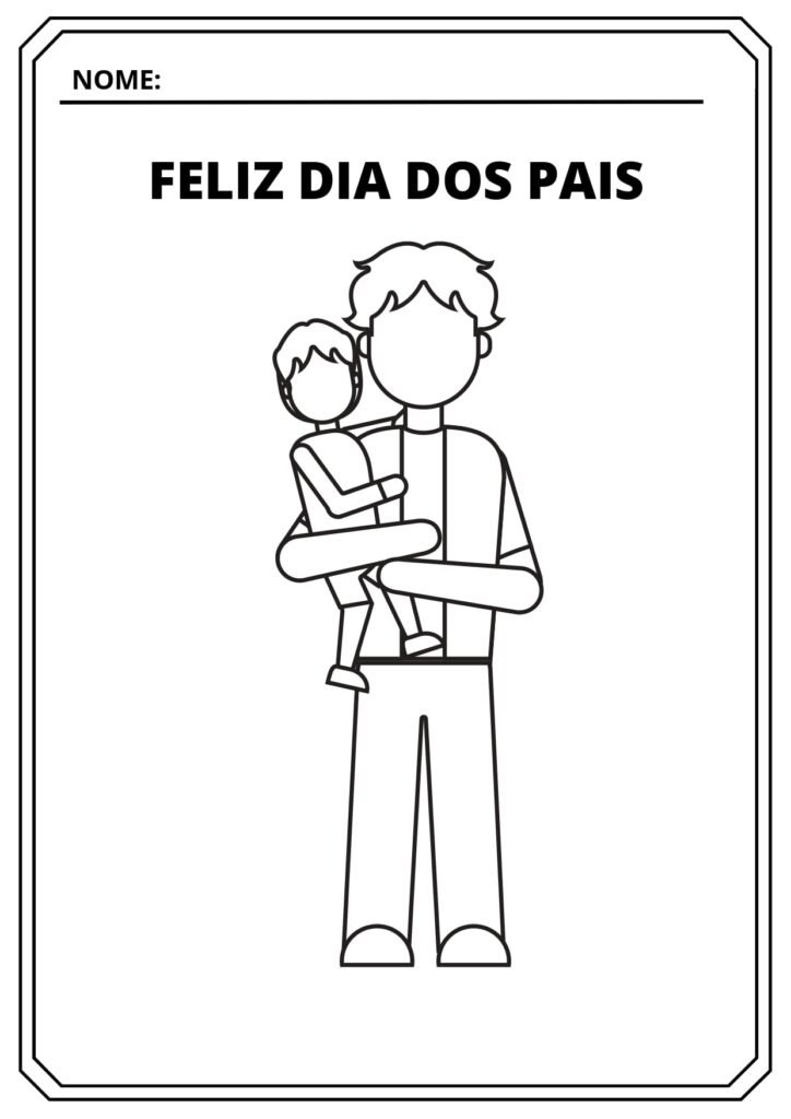 Atividades Dia dos Pais Educação Infantil