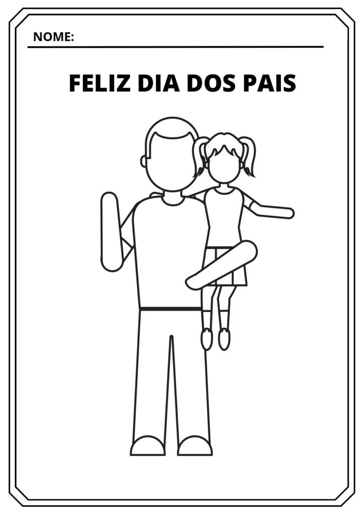 Atividades Dia dos Pais Educação Infantil