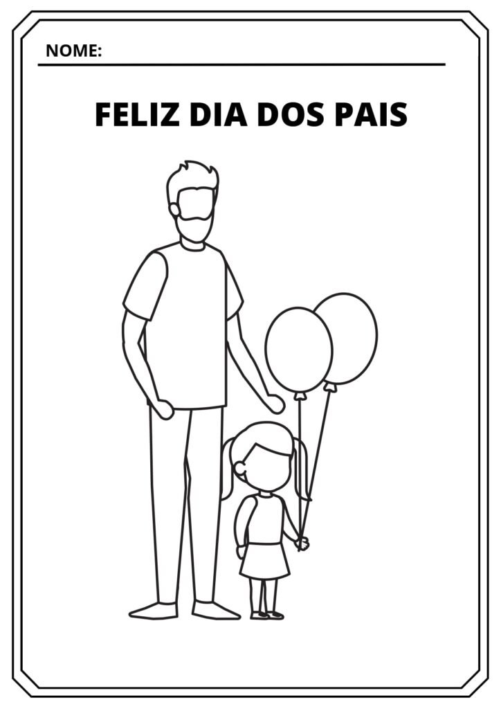 Atividades Dia dos Pais Educação Infantil