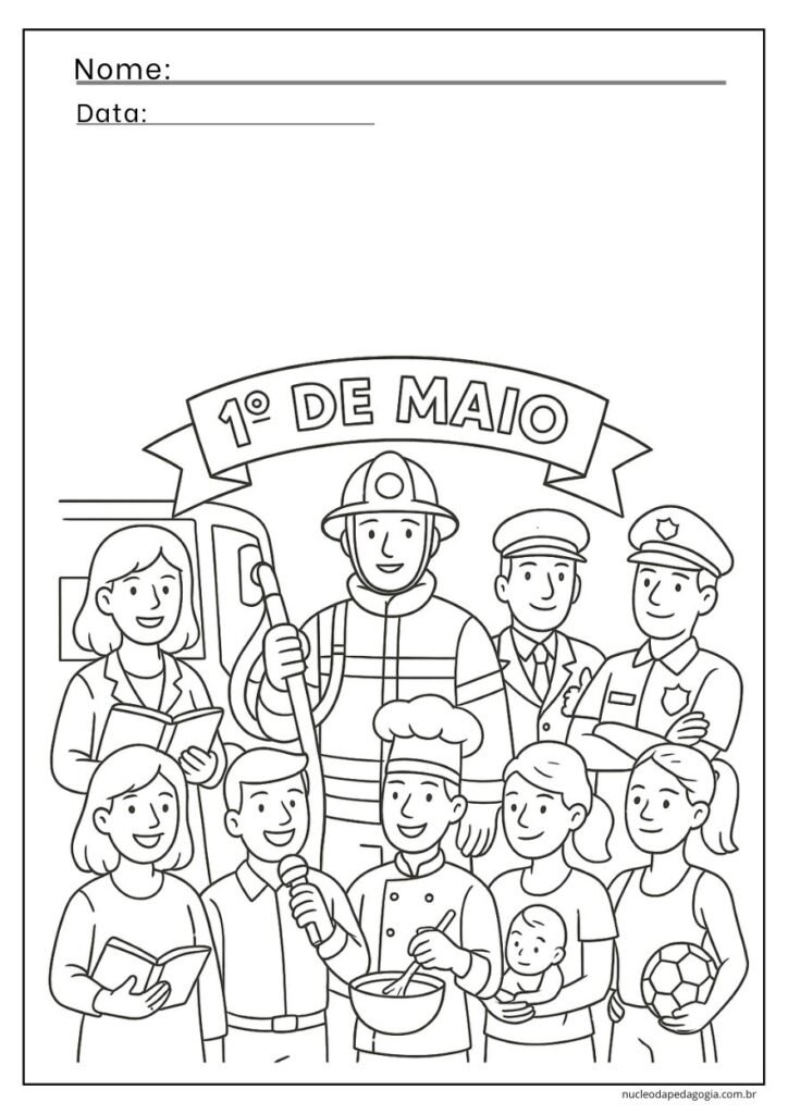 Atividade dia do trabalhador