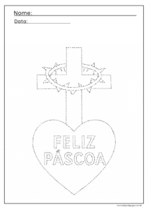 Atividades Páscoa para colorir