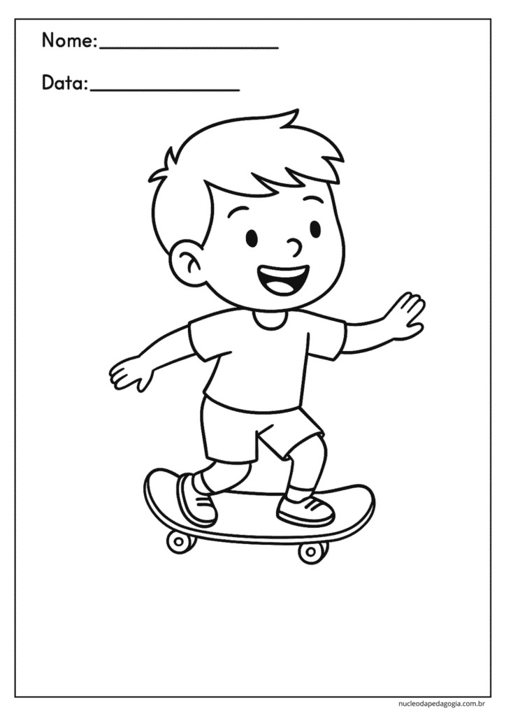dia do brincar atividades para colorir