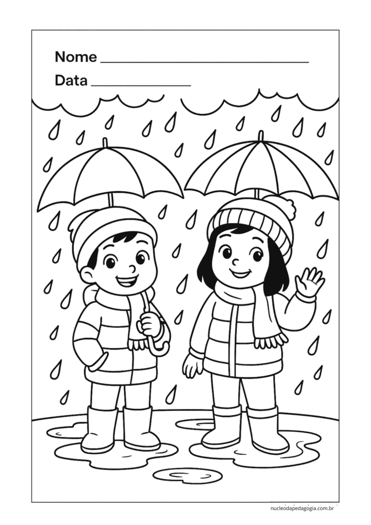 atividades inverno educação infantil