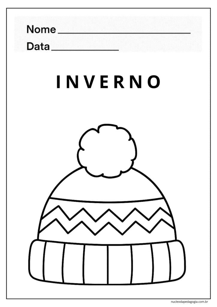 atividades inverno educação infantil