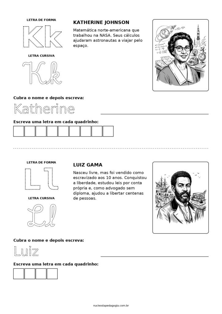 Dia da Consciência Negra atividades para imprimir