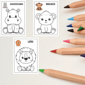 Divirta-se Pintando: Atividades de Pintura de Animais – Baixe Grátis