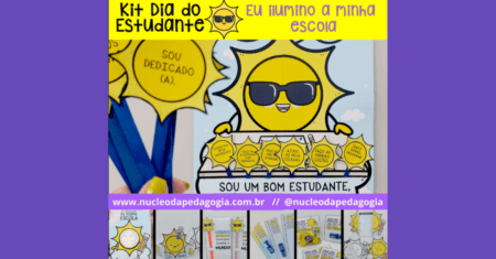 KIT DIA DO ESTUDANTE SOU LUZ