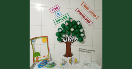 PAINEL VIVA A ÁRVORE E BEM-VINDA PRIMAVERA!