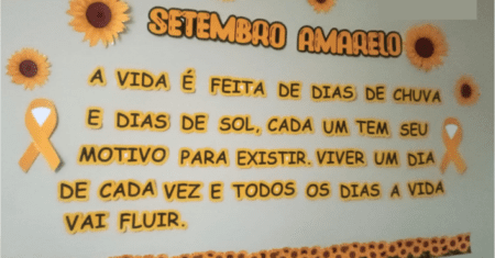PAINEL SETEMBRO AMARELO