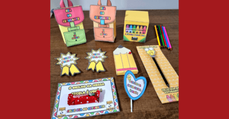 LEMBRANCINHAS DIA DO ESTUDANTE