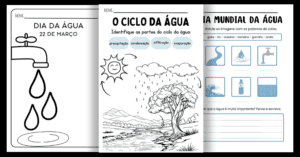 Atividades Dia da Água para imprimir - Material Gratuito