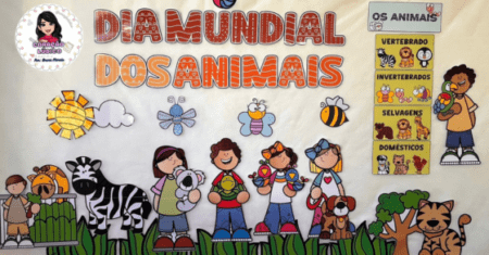 KIT DIA MUNDIAL DOS ANIMAIS