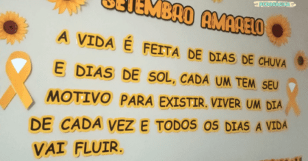 PAINEL SETEMBRO AMARELO