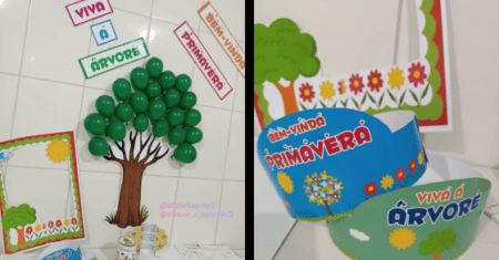 KIT DIA DA ÁRVORE E PRIMAVERA