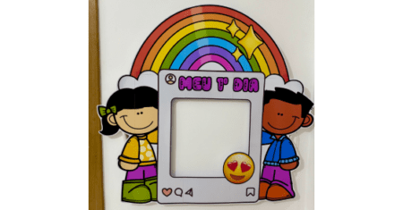 MOLDURA MEU PRIMEIRO DIA DE AULA