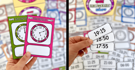 ATIVIDADE QUE HORAS SÃO?