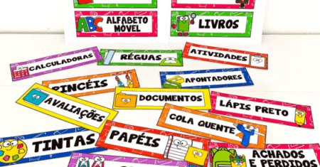 ETIQUETAS ORGANIZADORAS