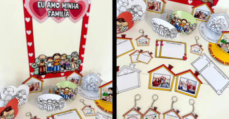KIT LEMBRANCINHAS DIA DA FAMILIA