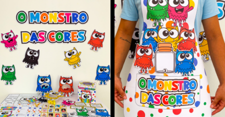 O MONSTRO DA CORES ATIVIDADES