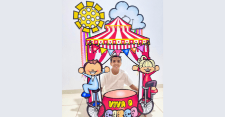 DIA DO CIRCO MOLDURA PARA FOTO