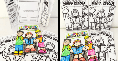 LAPBOOK MINHA ESCOLA 