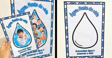 DIA DA ÁGUA CARTAZ COLABORATIVO