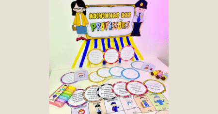 ATIVIDADE ADIVINHAS DAS PROFISSÕES