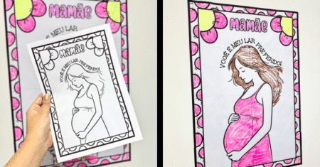 CARTAZ DIA DAS MÃES