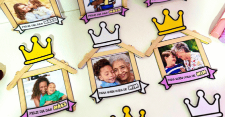 LEMBRANCINHA PALITO  DIA DAS MÃES