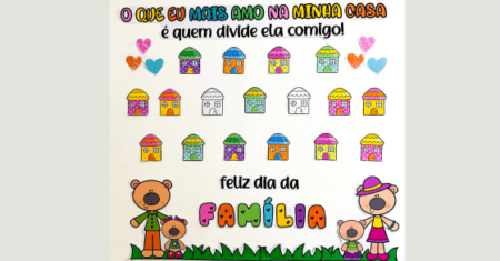 PAINEL FELIZ DIA DA FAMÍLIA