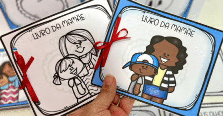 ATIVIDADE LIVRO DIA DAS MÃES