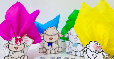 LEMBRANCINHA PARA A PÁSCOA CORDEIRINHO