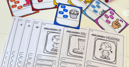 KIT DE ATIVIDADES ANALISANDO PALAVRAS