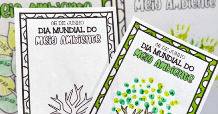 ATIVIDADE E CARTAZ MEIO AMBIENTE