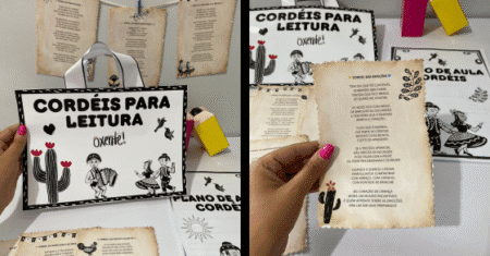 ATIVIDADE SACOLA DE CORDÉIS