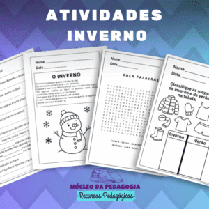 Inverno Atividades para imprimir