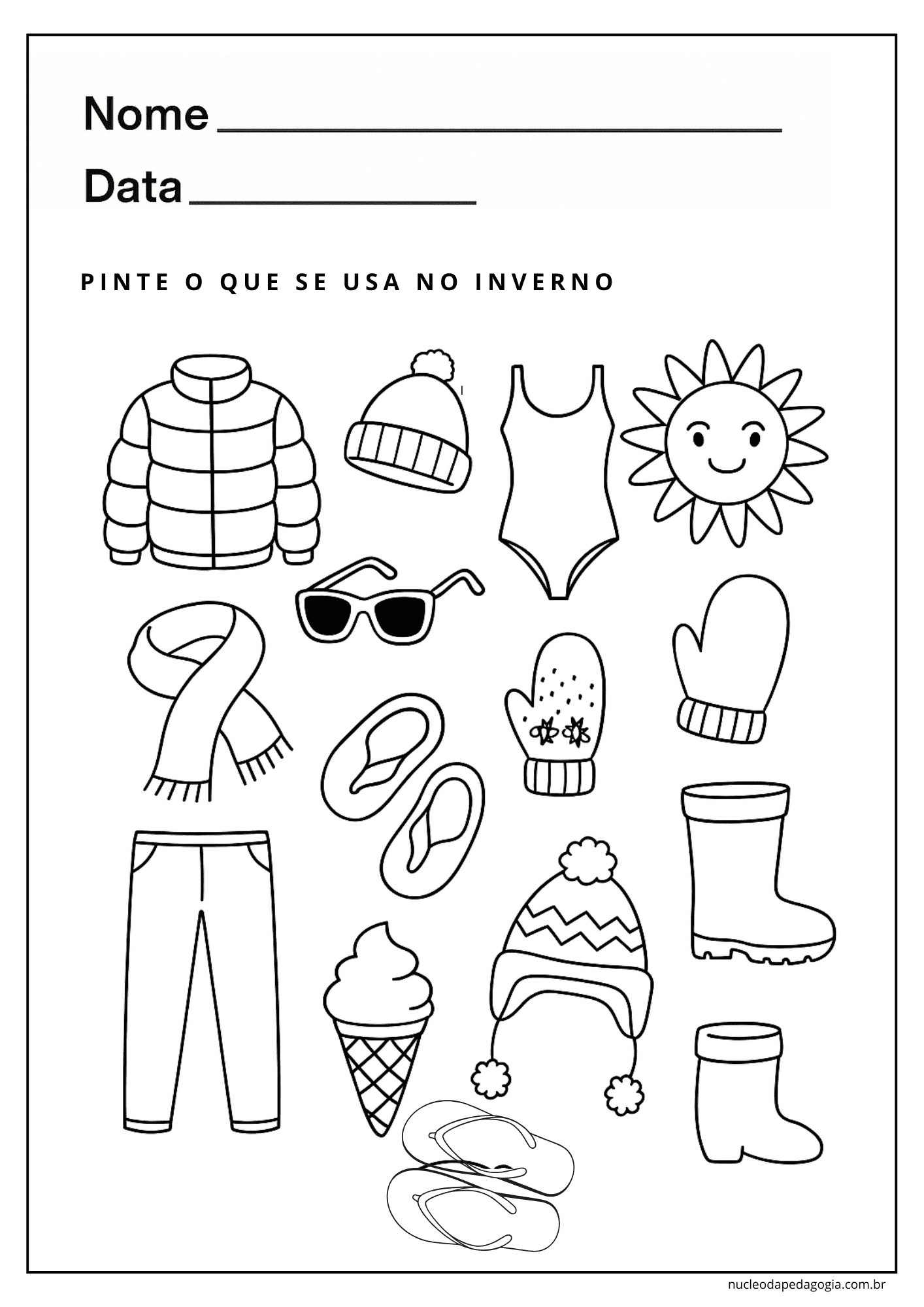 Inverno na Educação Infantil: Atividades