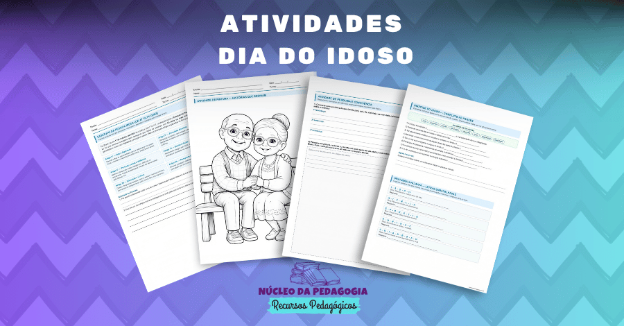 Atividades Dia do Idoso para Imprimir