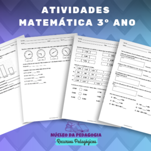 Matemática para o 3º ano para imprimir