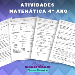 Matemática para o 4º ano para imprimir